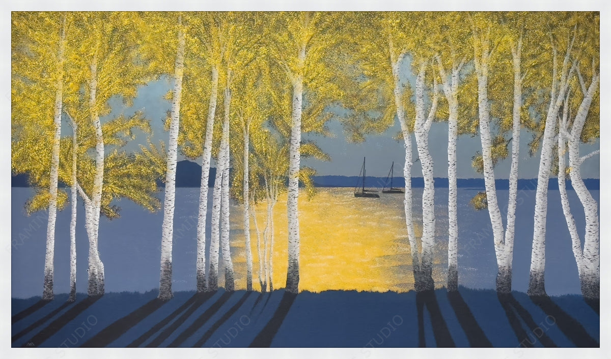 aron birch trees 40 x 23
