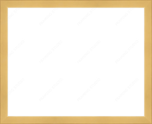 burnished gold ready made picture frame