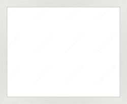 1.25 Inch White Frame Gallery Quality Wood Moulding