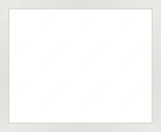 1.25 Inch White Ready Made Picture Frame