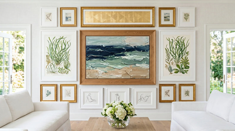 Gallery Wall Curation : Spacing, Flow, and Frame Selection