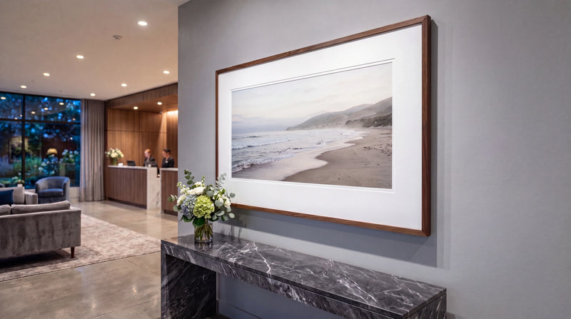 Oversized Art Framing : Engineering Massive Displays