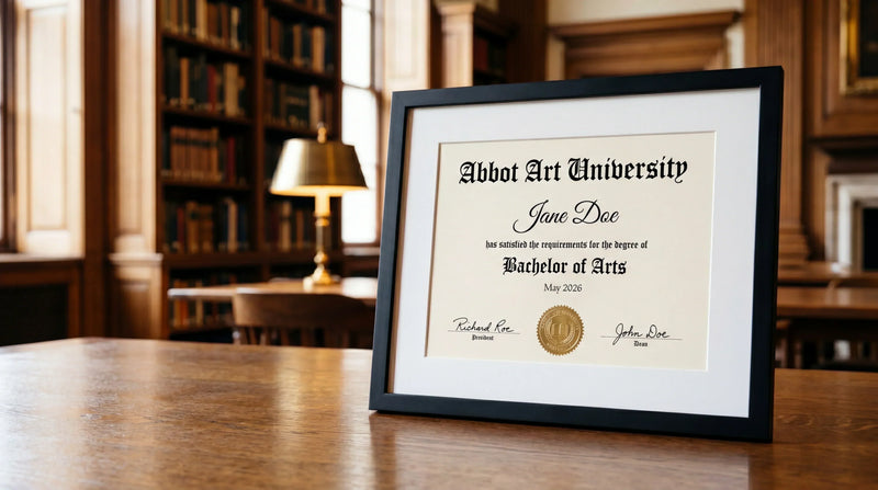 Diploma Framing : Preserving Your Greatest Achievement