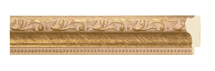 Ornate Gold Picture Frame 1.25 Inch Width