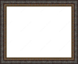 Ornate Black and Gold Picture Frame 2 Inch Width Gallery Quality Wood Moulding