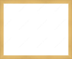 burnished gold ready made picture frame