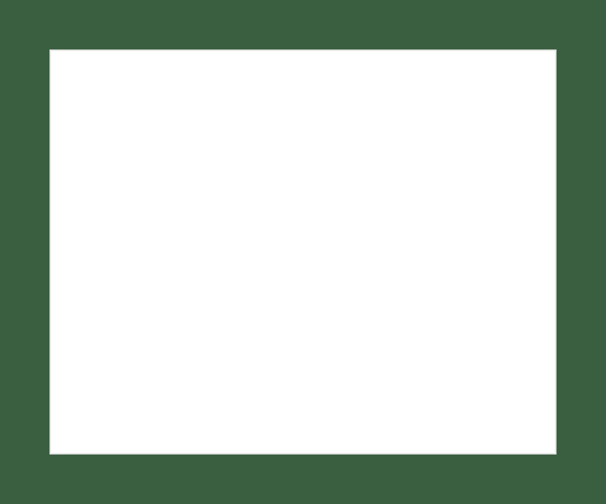 C9533 Crescent Bonsai Green Mat