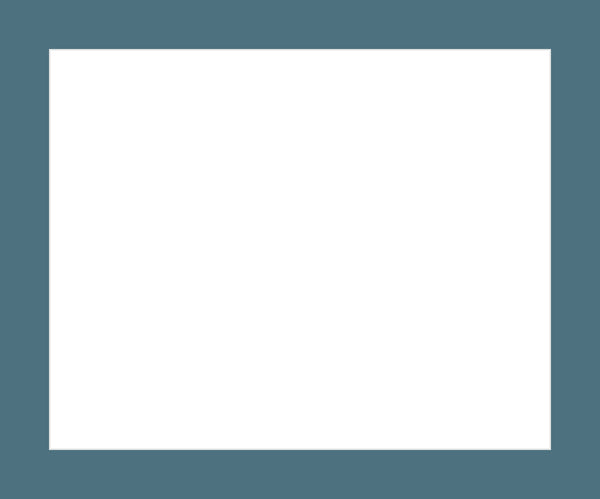 Crescent Select Archival Mat Board - Blue Monday - Acid-Free Custom Cut