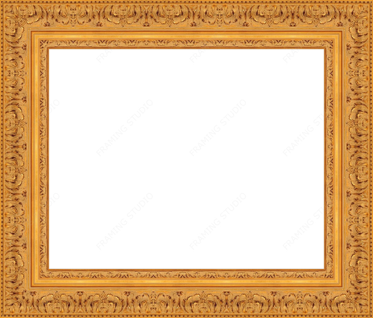 Ornate Antique Gold Frame Gallery Quality Wood Moulding