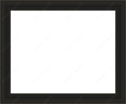 Black with Beads 2 Inch Contemporary Picture frame Gallery Quality Wood Moulding