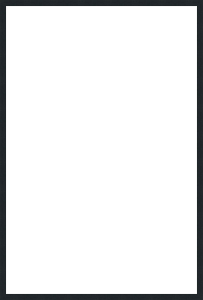 24x36 Inch Black Wood Picture Frame, 3/4" Wide Molding, DIY Ready for Posters, Photos